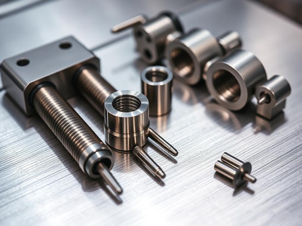 Pillar — precision machined component